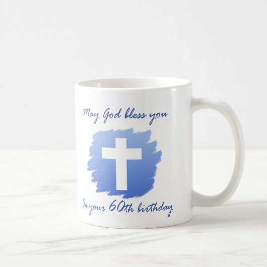 Mug Christian Cadeaux de 60e anniversaire (Droite)