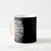 Mug Christian Cadeaux Hommes Espagnol Frais 413 Verses (Devant gauche)
