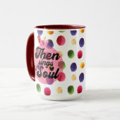 Mug Christian Chante Mon Soul Polka Dot (Devant gauche)