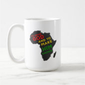 Mug Christian Classic Education Afrique Carte Faux Fel (Gauche)