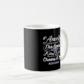 Mug Christian Encouragement Quote – Anxiety & Kindness (Devant droit)