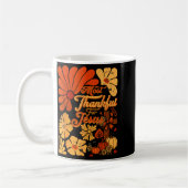 Mug Christian Fall Thanksgiving Autumn Most Thankful F (Gauche)