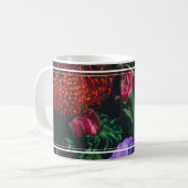 Mug Christian Floral Valentine LOVE JAMAIS ÉCHOUER (Devant gauche)