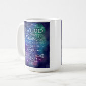 Mug Christian galaxy citation astronomie cadeau (Devant gauche)