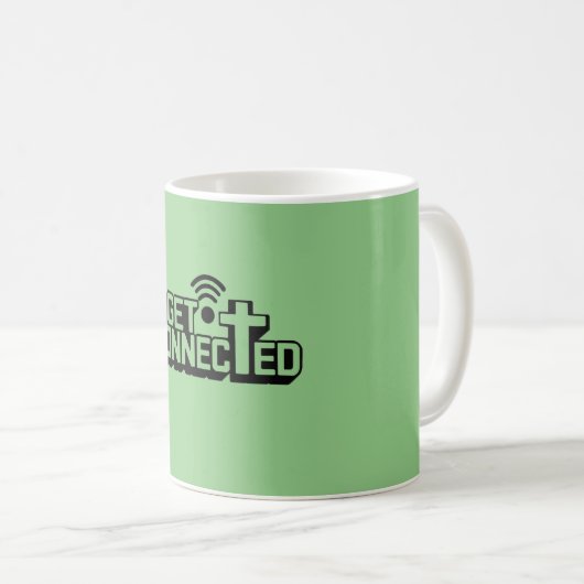 Mug Christian Get Connected (Devant droit)