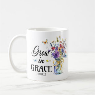 Mug Christian Grow en grâce 2Pierre 3 : 18