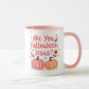 Mug Christian Halloween Êtes-Vous Falloween Jésus
