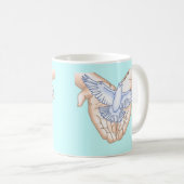 Mug Christian Hands Dove (Devant droit)