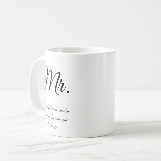 Mug Christian Husband (Devant gauche)