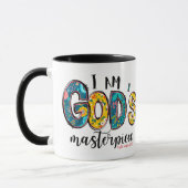 Mug Christian I Am God's Masterpiece Ajouter un nom (Gauche)