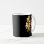 Mug Christian I Can Do All Things Through Christ Lion (Devant droit)