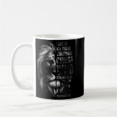Mug Christian I Can Do All Things Through Christ Lion (Gauche)