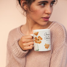 Christian Inspiration Orange Poppy Grace