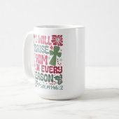 Mug Christian Je Le Louerai Chaque Saison Noël (Devant gauche)