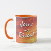 Mug Christian JESUS EST REMENU Pâques (Gauche)