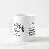 Mug Christian JESUS ET CAFÉ (Devant gauche)