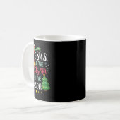 Mug Christian Jésus La Raison Noël Stuf Stocker (Devant gauche)