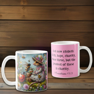 Mug Christian Love Corinthians Verse Whimsical