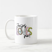 Mug Christian Love Quote Gift For New Believers Jesus (Gauche)