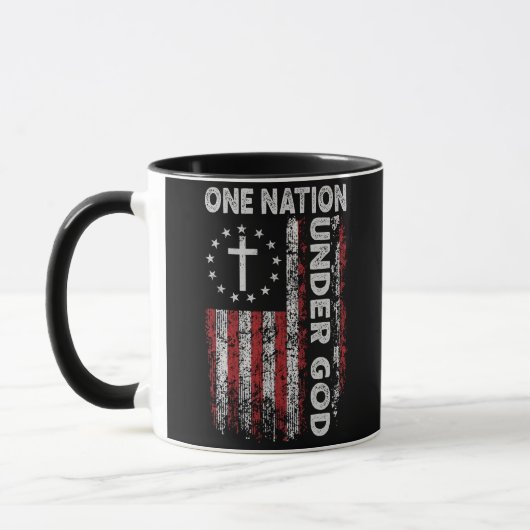 Mug Christian - One Nation Under God (Gauche)