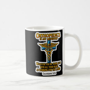 Mug Christian orthopédiste médecin L'orthopédie est mo