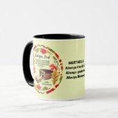 Mug Christian PAIN DE VIE Bon thanksgiving (Devant gauche)