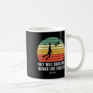 Mug Christian Retro Bysketbyll Verse Hommes Garçons En