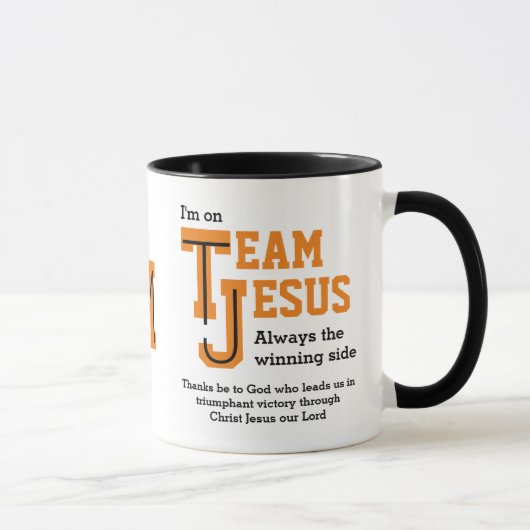 Mug Christian TEAM JESUS Monogram (Droite)