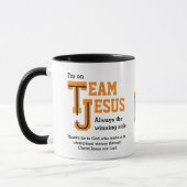 Mug Christian TEAM JESUS Monogram (Gauche)