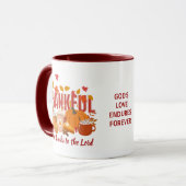 Mug Christian THANKFUL Citrouille Thanksgiving (Devant gauche)