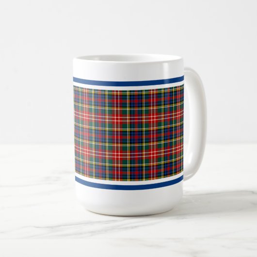 Mug Christie Clan Tartan (Devant droit)
