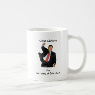 Mug Christie pour le secrétaire de l'éducation
