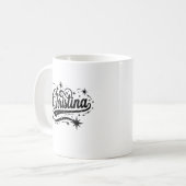 Mug Christina nom de famille (Devant gauche)