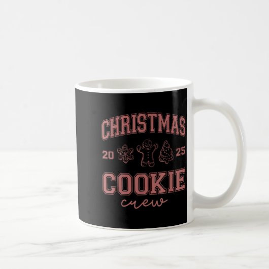 Mug Christmas 2025 Cookie Crew Gingerbread Funny Chris (Droite)