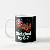 Mug Christmas 67 Funny Xmas Six Seven Ugly Sweater 6-7 (Gauche)