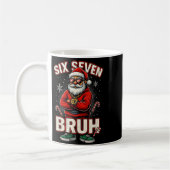 Mug Christmas 67 Meme Design Funny Six Seven Hands 6 7 (Gauche)