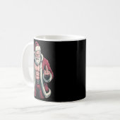 Mug Christmas Angry Santa Middle Finger Sarcastic Xmas (Devant gauche)