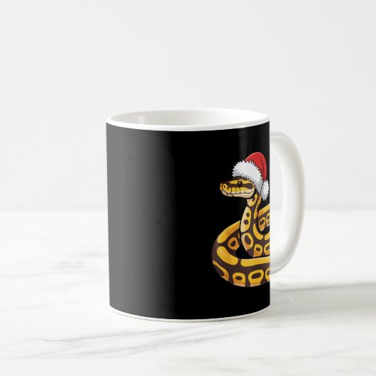 Mug Christmas Ball Python Ugly Xmas Sweater Snake Love (Devant droit)