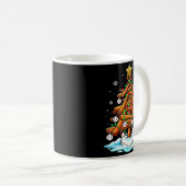 Mug Christmas Baseball Tree Lights Xmas (Devant droit)
