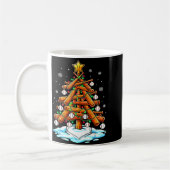 Mug Christmas Baseball Tree Lights Xmas  (Gauche)
