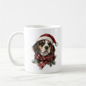 Mug Christmas Beagle (Gauche)