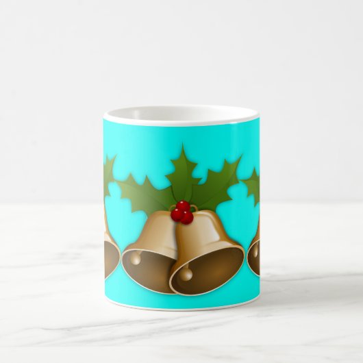 Mug Christmas Bells Coffee Mag (Centre)