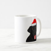 Mug Christmas Black Labrador Retriever (Devant droit)