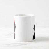Mug Christmas Black Labrador Retriever (Centre)