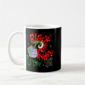 Mug Christmas Black Shopng Family Funny Friday Shopng (Gauche)
