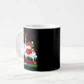Mug Christmas Bowling Squad Dabbing Santa Elf Bowling (Devant gauche)