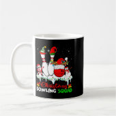 Mug Christmas Bowling Squad Dabbing Santa Elf Bowling (Gauche)