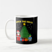 Mug Christmas Building Bricks Brick The Halls Block Bu (Gauche)