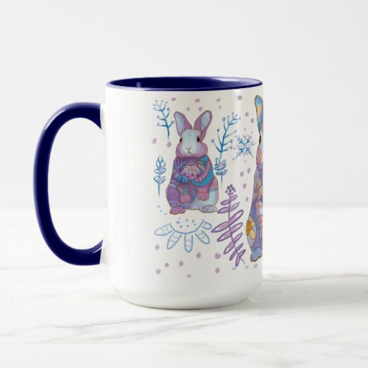 Mug Christmas Bunny (Gauche)