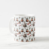 Mug Christmas cake pattern (Devant gauche)